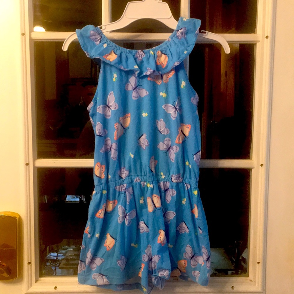 Girls butterfly romper